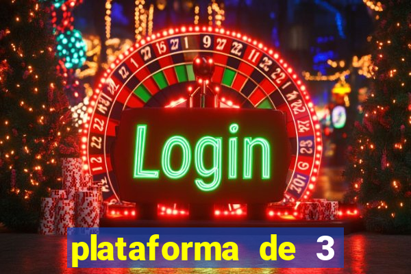 plataforma de 3 reais tigre